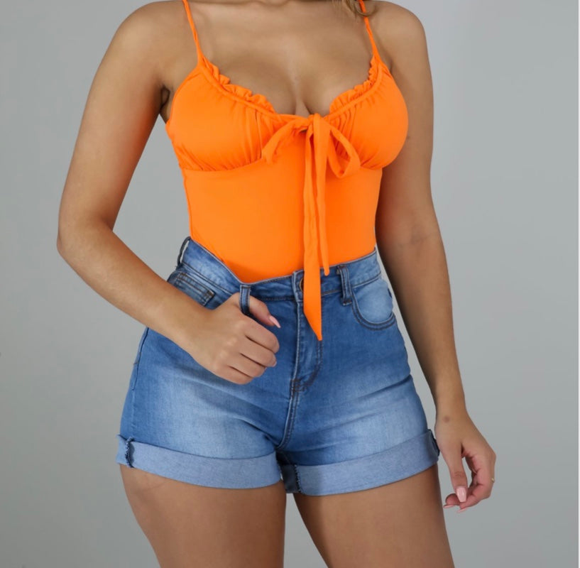 Orange Crush bodysuit